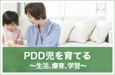 PDD児を育てる ～生活、療育、学習～